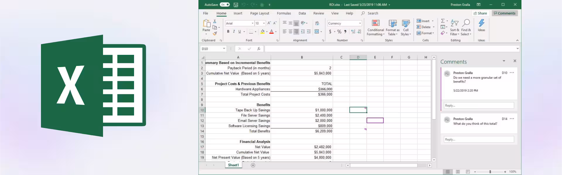 Microsoft Excel 2019