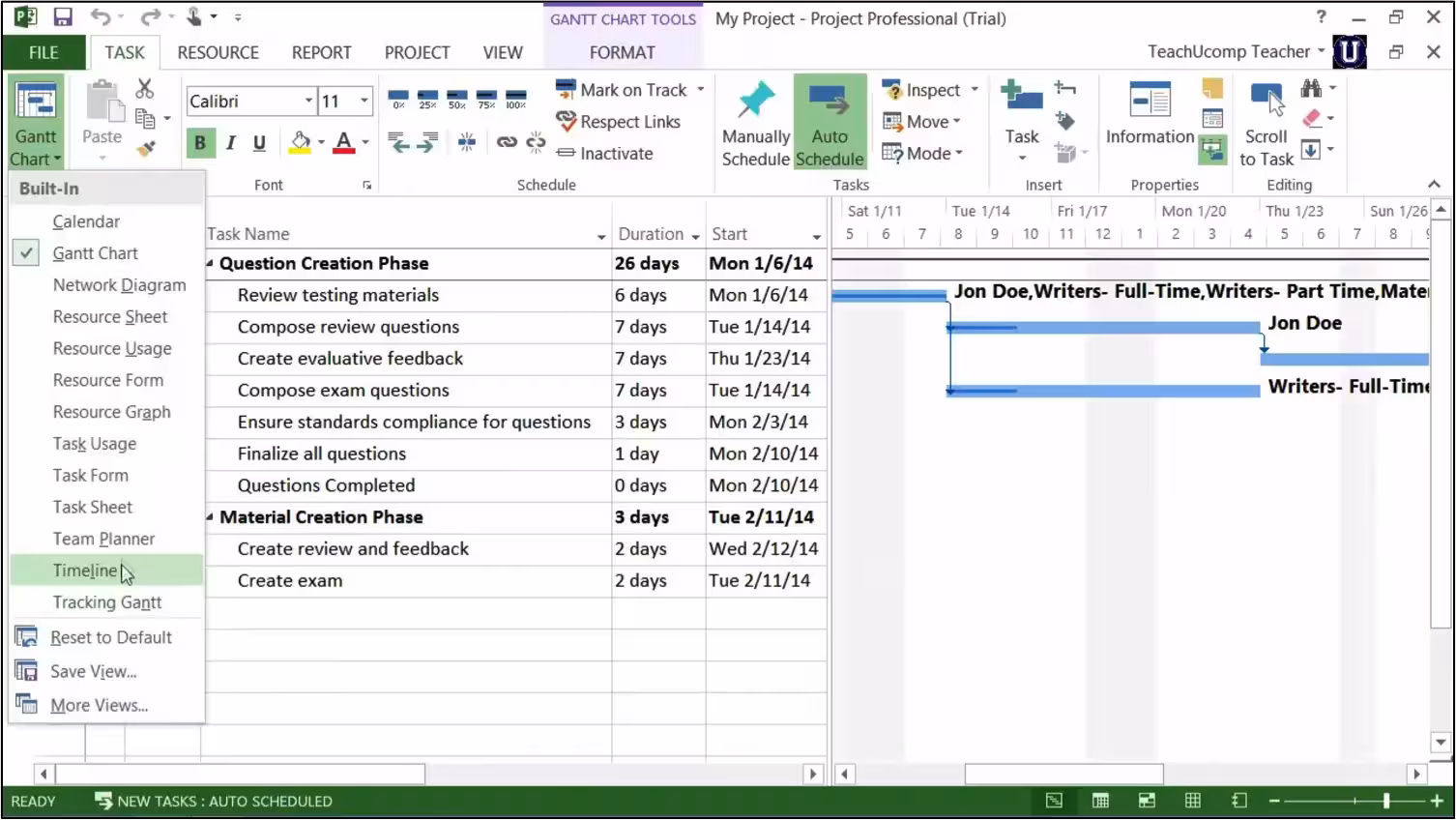 Microsoft Project 2013 Standard