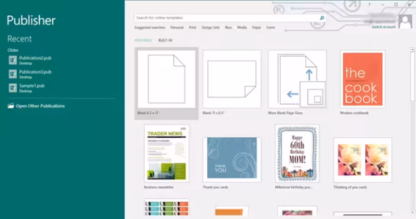 Microsoft Publisher 2016