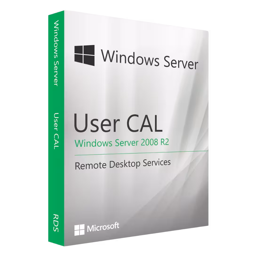 Microsoft Windows Server 2008 R2 RDS 20 User CALs
