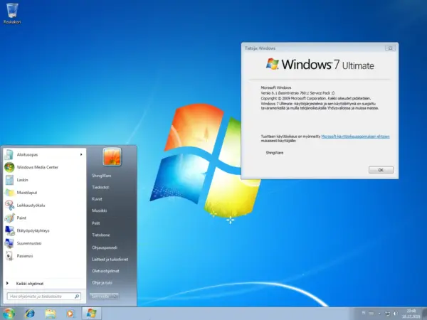 Microsoft Windows 7 Ultimate